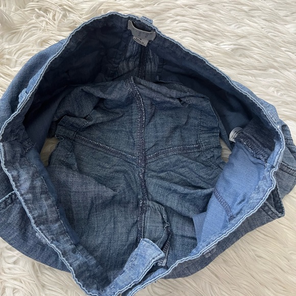 {A New Day} Chambray Shorts in Blue - Womens 4 - Picture 10 of 12